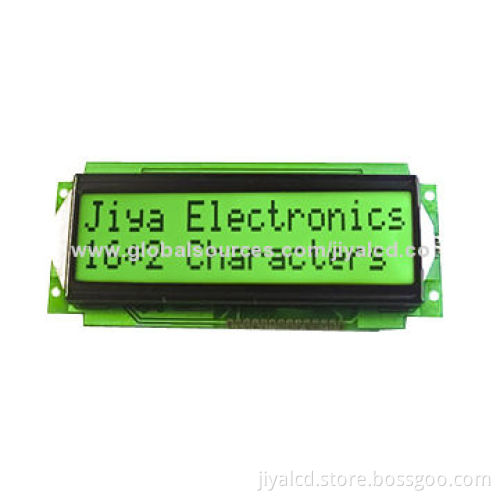 Character Dot-matrix LCD Module, STN, Yellow-Green, Positive, Transmissive, COB Mode